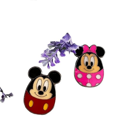 Disney Mickey Minnie Trading Pin Mouse Baby Egg Brooch Lapel Pin Badge Jewelry - Picture 1 of 5